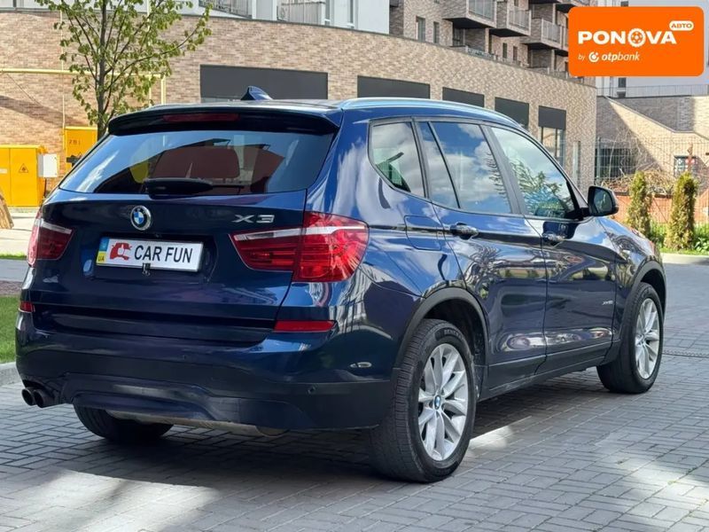 BMW X3, 2017 г., Бензин, 137 тыс. км, Внедорожник / Кроссовер, Синий, Львов AT-10418622 фото