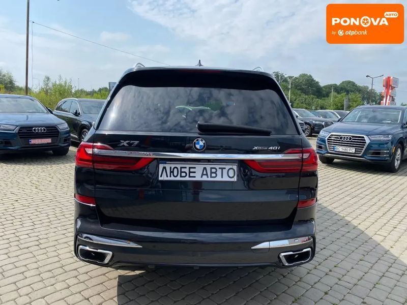 BMW X7, 2019 р., Бензин, 37 тис. км, Позашляховик / Кросовер, Чорний, Львів AT-10400913 фото