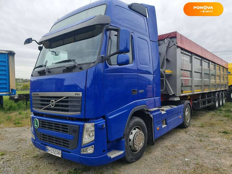 Volvo FH 12, 2010, Дизель, 12.78 л., 340 тис. км, Тягач, Синій, Вінниця 42664 фото