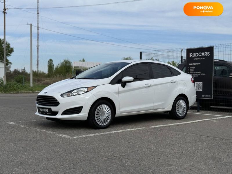 Ford Fiesta, 2017, Бензин, 1.6 л., 160 тыс. км, Седан, Белый, Кременчук 46556 фото