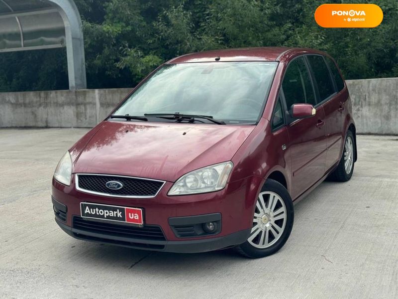 Ford C-Max, 2005, Дизель, 1.6 л., 282 тис. км, Мінівен, Червоний, Київ 97920 фото