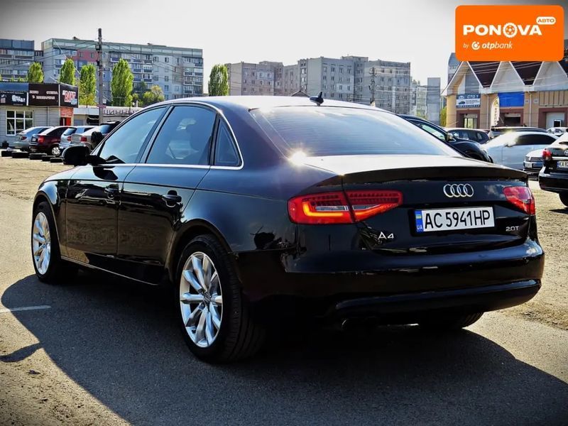 Audi A4, 2013 г., Бензин, 190 тыс. км, Седан, Чорный, Черкассы AT-10417160 фото