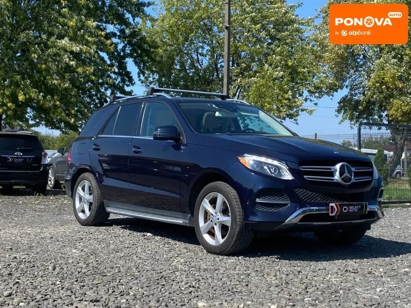 Mercedes-Benz GLE-Class, 2016 р., Дизель, 135 тис. км, Позашляховик / Кросовер, Синій, Львів AT-10401329 фото