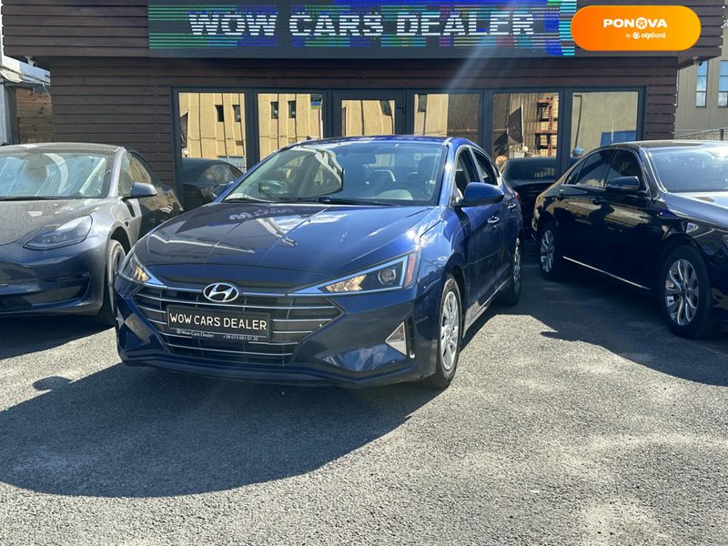 Hyundai Elantra, 2019, Бензин, 2 л., 126 тис. км, Седан, Синій, Київ 102531 фото