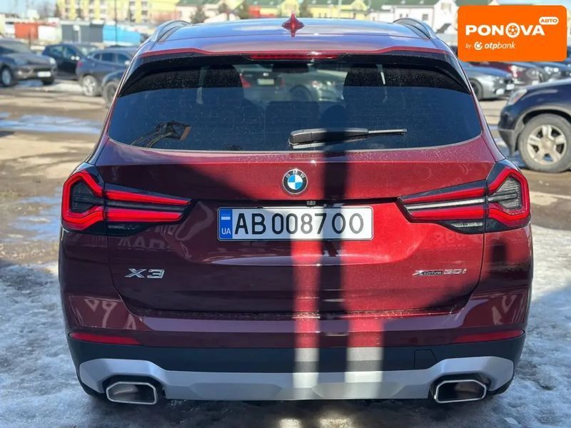 BMW X3, 2024 г., Бензин, 14 тыс. км, Внедорожник / Кроссовер, Красный, Винница AT-10412016 фото