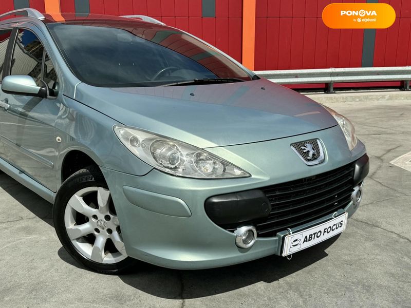 Peugeot 307, 2006, Бензин, 2 л., 327 тис. км, Універсал, Зелений, Київ 107085 фото