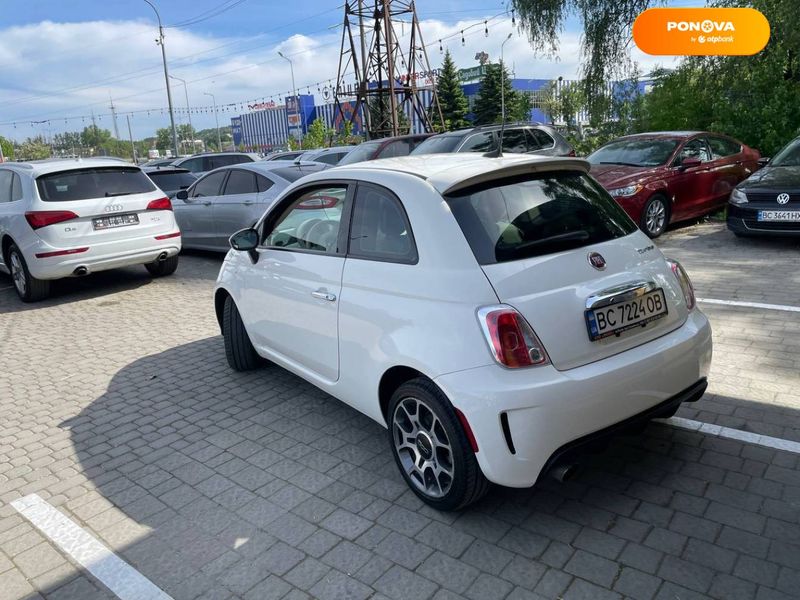 Fiat 500, 2018, Бензин, 1.37 л., 81 тыс. км, Хетчбек, Белый, Львов 44281 фото