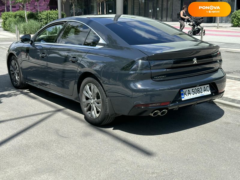 Peugeot 508, 2020, Дизель, 2 л., 82 тис. км, Фастбек, Сірий, Київ 101015 фото