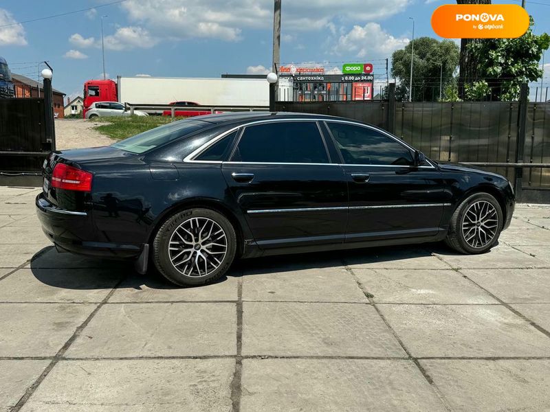 Audi A8, 2009, Бензин, 4.16 л., 278 тис. км, Седан, Чорний, Київ 101837 фото