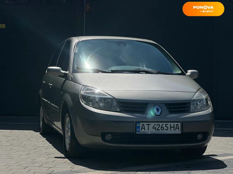 Renault Scenic, 2007, Газ пропан-бутан / Бензин, 1.6 л., 265 тис. км, Мінівен, Сірий, Івано-Франківськ 108274 фото