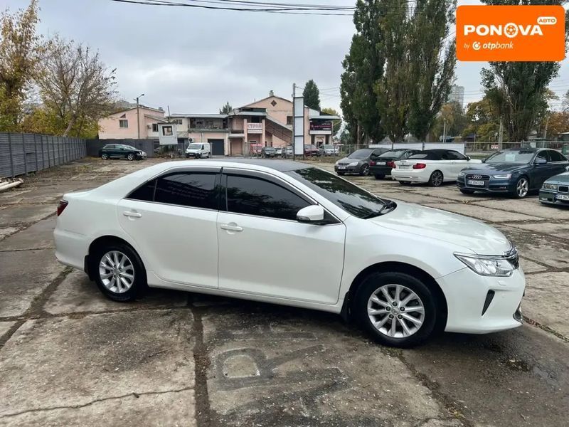 Toyota Camry, 2015 р., Газ пропан-бутан / Бензин, 190 тис. км, Седан, Білий, Харків AT-10404392 фото
