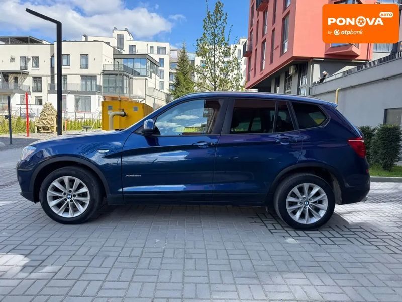 BMW X3, 2017 г., Бензин, 137 тыс. км, Внедорожник / Кроссовер, Синий, Львов AT-10418622 фото