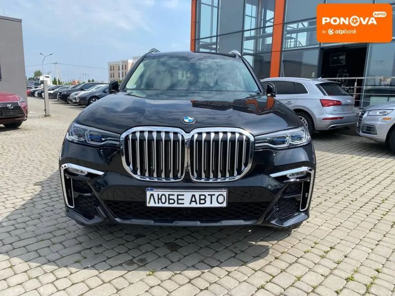 BMW X7, 2019 р., Бензин, 37 тис. км, Позашляховик / Кросовер, Чорний, Львів AT-10400913 фото
