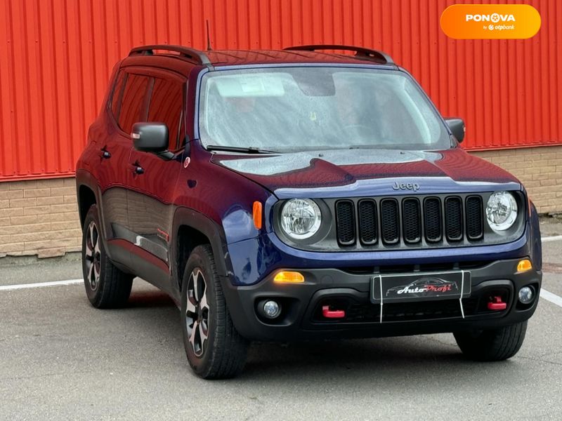 Jeep Renegade, 2019, Бензин, 1.33 л., 40 тис. км, Позашляховик / Кросовер, Синій, Одеса 98289 фото