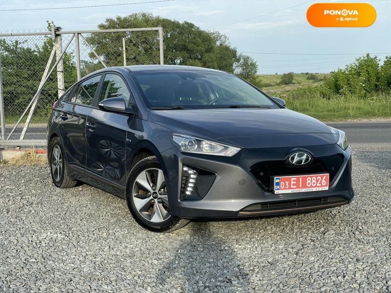 Hyundai Ioniq Electric, 2019, Електро, 131 тис. км, Ліфтбек, Сірий, Львів 51790 фото