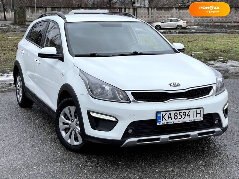 Kia Rio X-Line, 2018, Газ пропан-бутан / Бензин, 1.6 л., 185 тыс. км, Внедорожник / Кроссовер, Белый, Киев 12233 фото