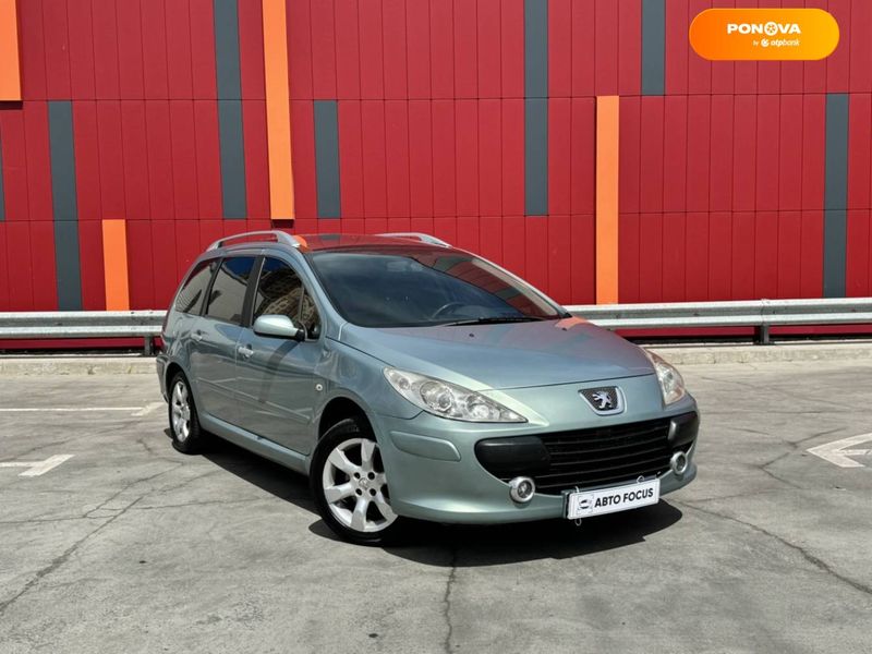 Peugeot 307, 2006, Бензин, 2 л., 327 тис. км, Універсал, Зелений, Київ 107085 фото