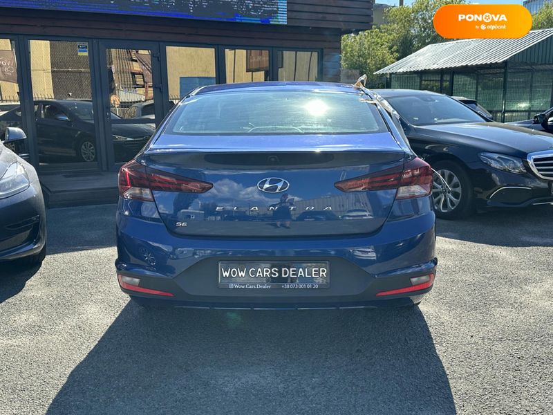 Hyundai Elantra, 2019, Бензин, 2 л., 126 тис. км, Седан, Синій, Київ 102531 фото