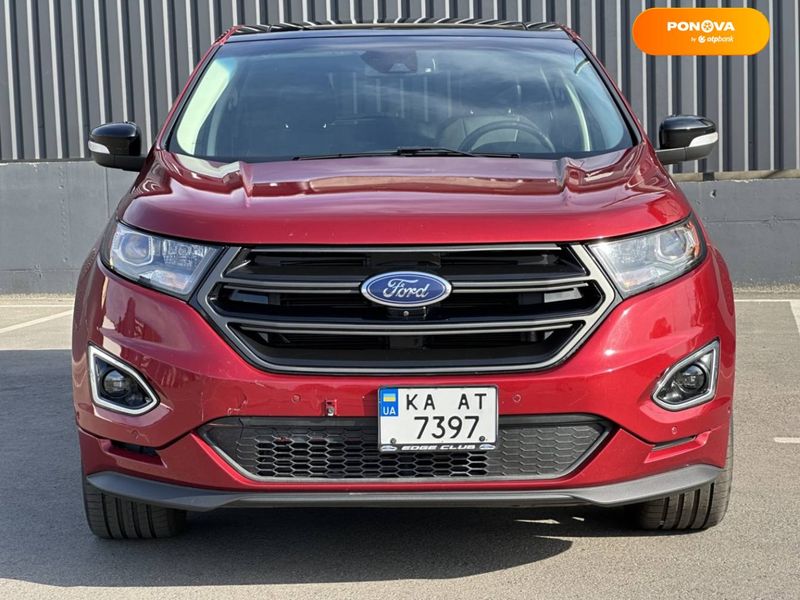 Ford Edge, 2018, Бензин, 2.7 л., 64 тыс. км, Внедорожник / Кроссовер, Красный, Киев Cars-Pr-67725 фото