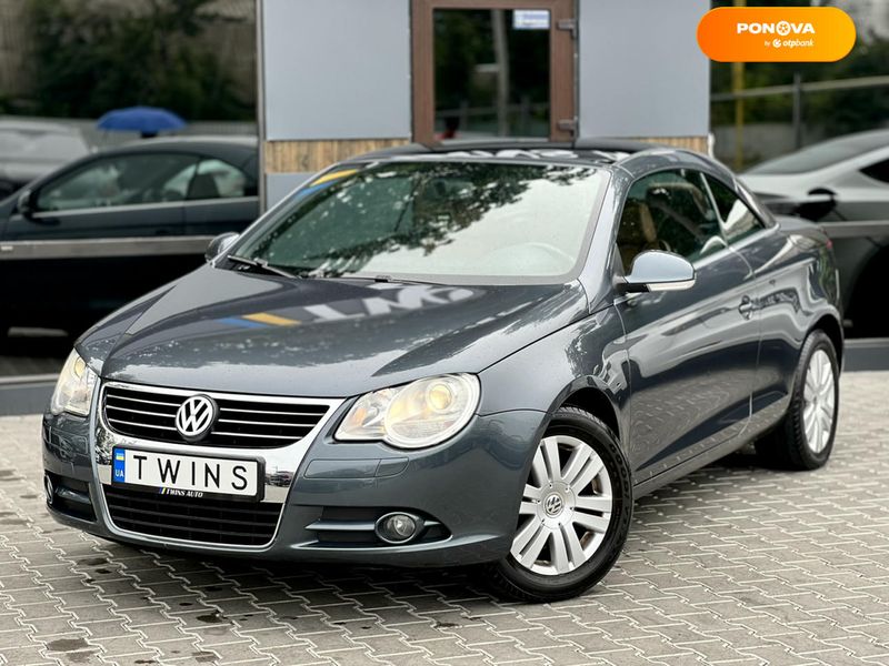 Volkswagen Eos, 2008, Бензин, 1.4 л., 200 тис. км, Кабріолет, Сірий, Одеса 99223 фото