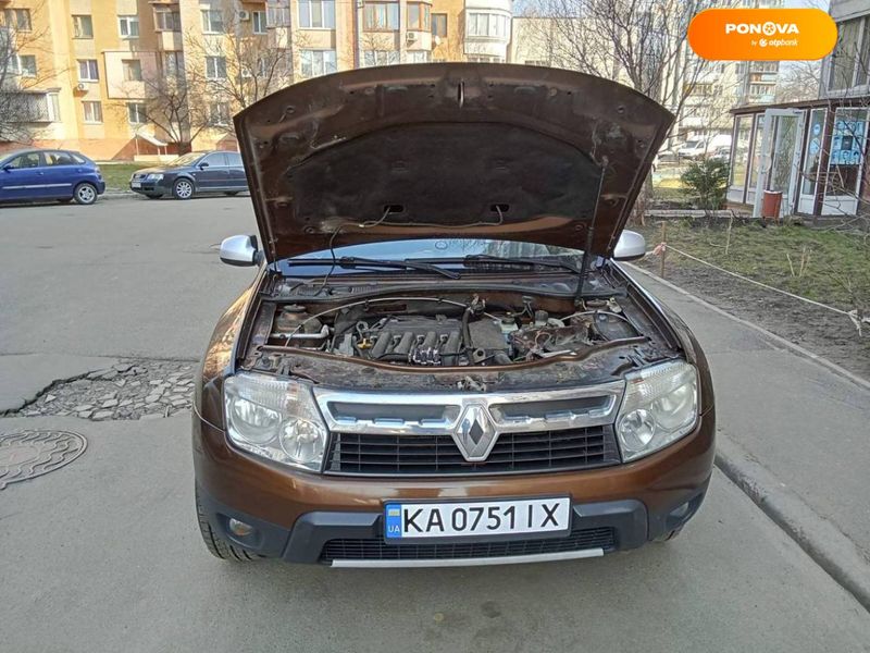 Renault Duster, 2012, Газ пропан-бутан / Бензин, 1.6 л., 207 тыс. км, Внедорожник / Кроссовер, Коричневый, Киев Cars-Pr-63027 фото