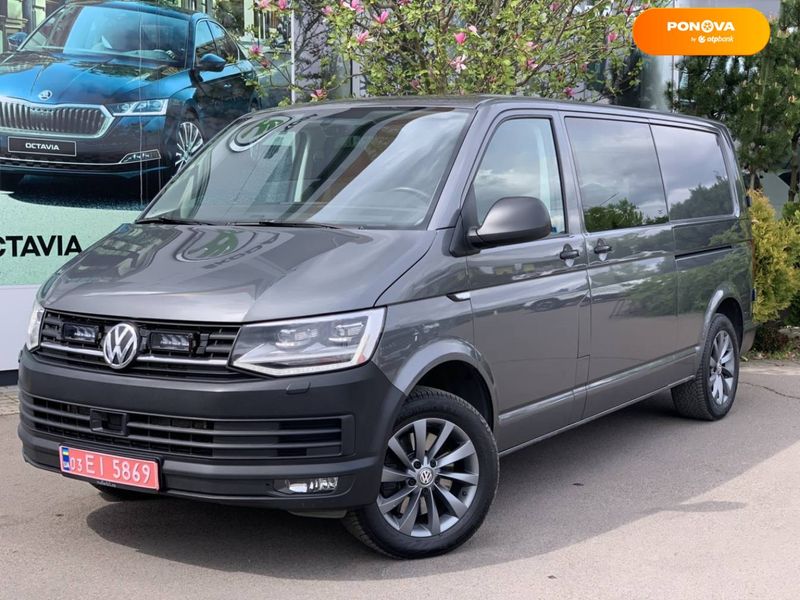 Volkswagen Transporter, 2019, Дизель, 2 л., 342 тыс. км, Вантажний фургон, Серый, Ровно 44697 фото