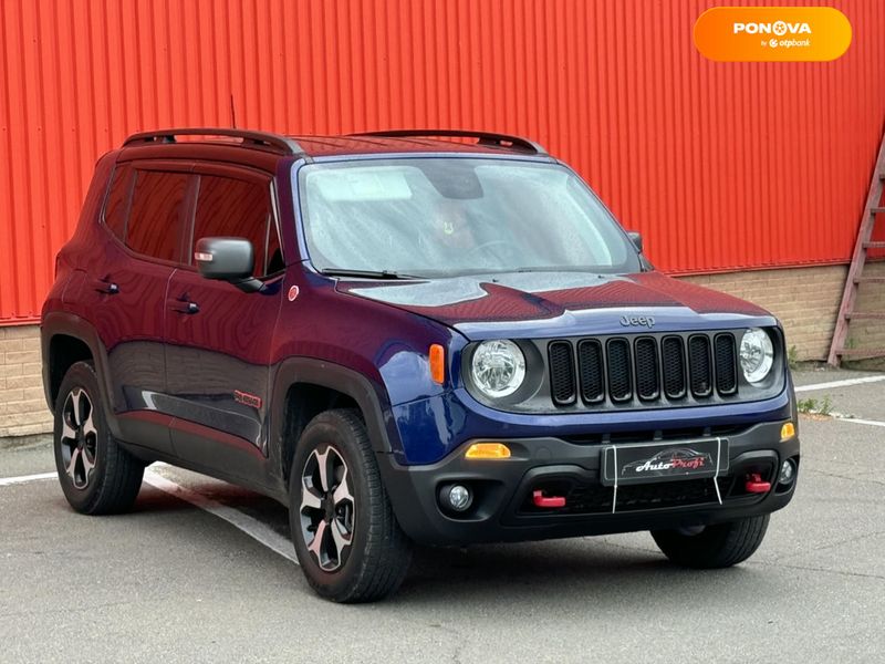 Jeep Renegade, 2019, Бензин, 1.33 л., 40 тис. км, Позашляховик / Кросовер, Синій, Одеса 98289 фото