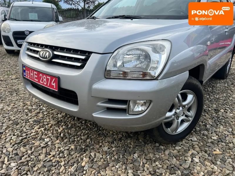 Kia Sportage, 2006 г., Газ пропан-бутан / Бензин, 214 тыс. км, Внедорожник / Кроссовер, Серый, Коломыя AT-10400993 фото
