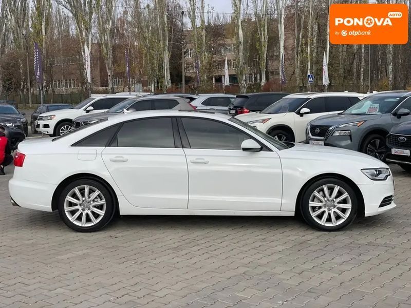 Audi A6, 2014 р., Бензин, 165 тис. км, Седан, Білий, Кривий Ріг AT-10404418 фото
