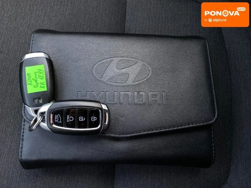 Hyundai Kona, 2022 р., Електро, 117 тис. км, Позашляховик / Кросовер, Червоний, Сопошин AT-10400025 фото