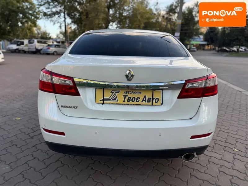 Renault Latitude, 2011 г., Газ пропан-бутан / Бензин, 191 тыс. км, Седан, Белый, Кривой Рог AT-10402268 фото