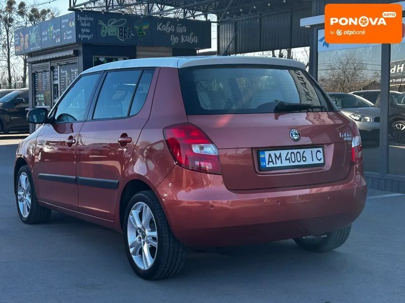 Skoda Fabia, 2007 р., Бензин, 218 тис. км, Хетчбек, Помаранчевий, Житомир AT-10417903 фото