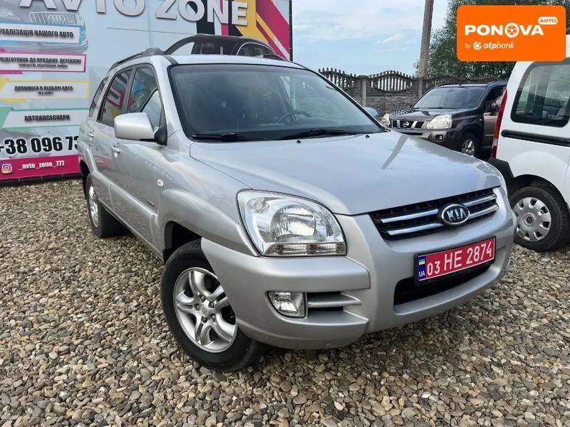 Kia Sportage, 2006 г., Газ пропан-бутан / Бензин, 214 тыс. км, Внедорожник / Кроссовер, Серый, Коломыя AT-10400993 фото