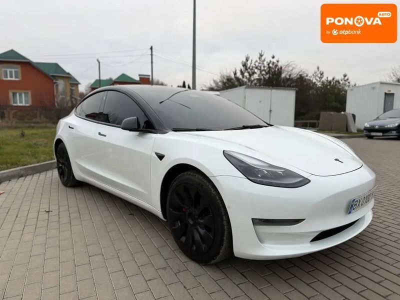 Tesla Model 3, 2022 р., Електро, 12 тис. км, Ліфтбек, Білий, Вінниця AT-10408093 фото