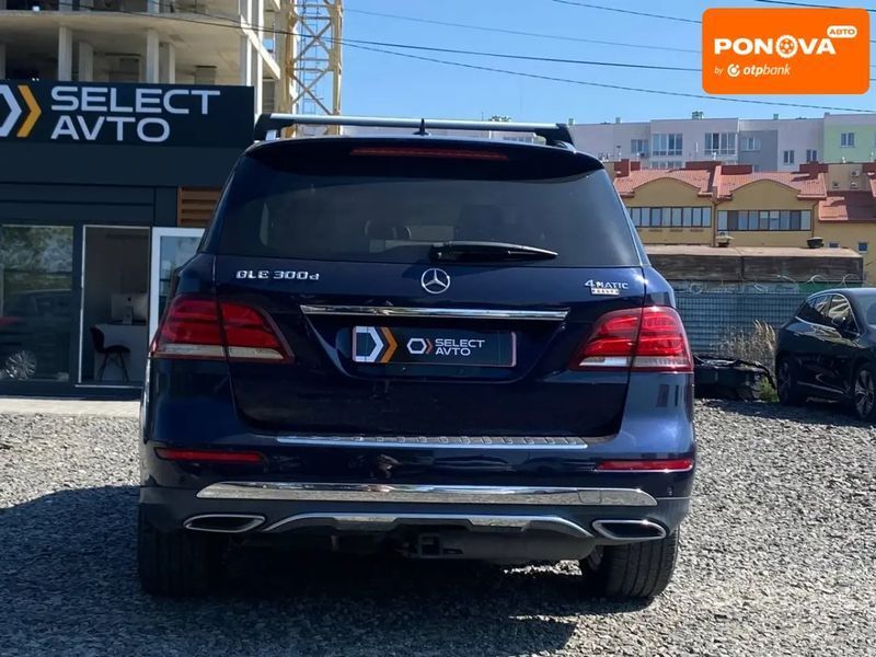 Mercedes-Benz GLE-Class, 2016 р., Дизель, 135 тис. км, Позашляховик / Кросовер, Синій, Львів AT-10401329 фото