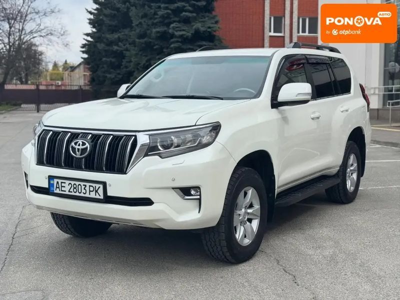 Toyota Land Cruiser Prado, 2017 г., Дизель, 170 тыс. км, Внедорожник / Кроссовер, Белый, Днепр (Днепропетровск) AT-10418033 фото
