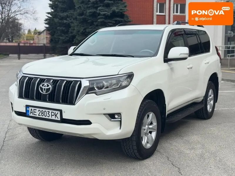 Toyota Land Cruiser Prado, 2017 г., Дизель, 170 тыс. км, Внедорожник / Кроссовер, Белый, Днепр (Днепропетровск) AT-10418033 фото