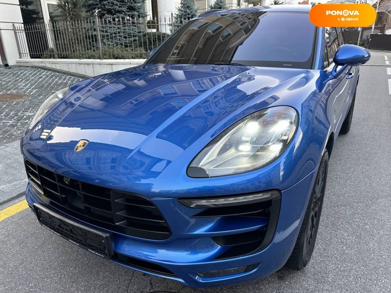 Porsche Macan, 2016, Бензин, 3 л., 78 тис. км, Позашляховик / Кросовер, Синій, Київ Cars-Pr-66497 фото