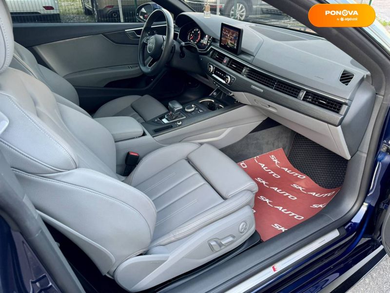 Audi A5, 2019, Бензин, 1.98 л., 65 тис. км, Купе, Синій, Київ 102871 фото