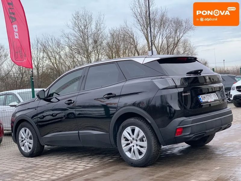 Peugeot 3008, 2021 р., Дизель, 191 тис. км, Позашляховик / Кросовер, Чорний, Бердичів AT-10406373 фото
