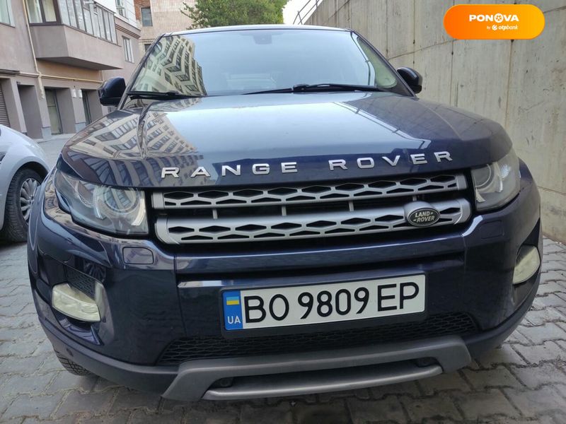 Land Rover Range Rover Evoque, 2014, Бензин, 2 л., 153 тыс. км, Внедорожник / Кроссовер, Синий, Тернополь Cars-Pr-67785 фото