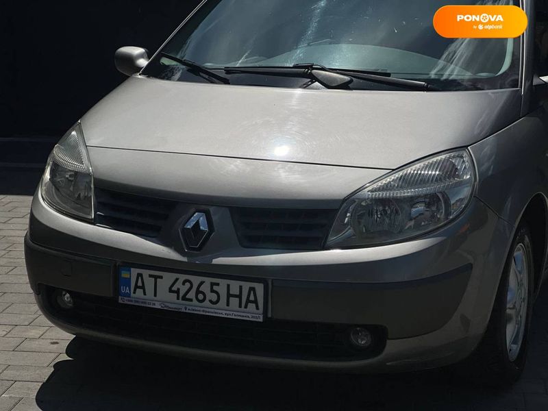 Renault Scenic, 2007, Газ пропан-бутан / Бензин, 1.6 л., 265 тис. км, Мінівен, Сірий, Івано-Франківськ 108274 фото