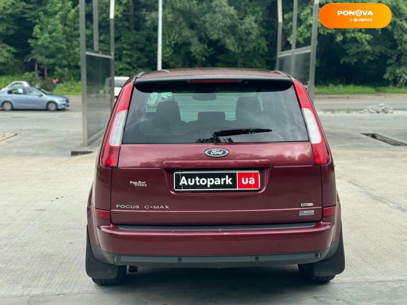 Ford C-Max, 2005, Дизель, 1.6 л., 282 тис. км, Мінівен, Червоний, Київ 97920 фото