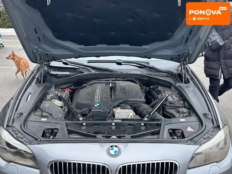 BMW 5 Series, 2012 р., Бензин, 138 тис. км, Седан, Сірий, Житомир AT-10414576 фото