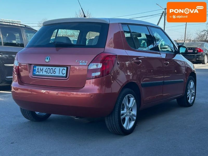 Skoda Fabia, 2007 р., Бензин, 218 тис. км, Хетчбек, Помаранчевий, Житомир AT-10417903 фото