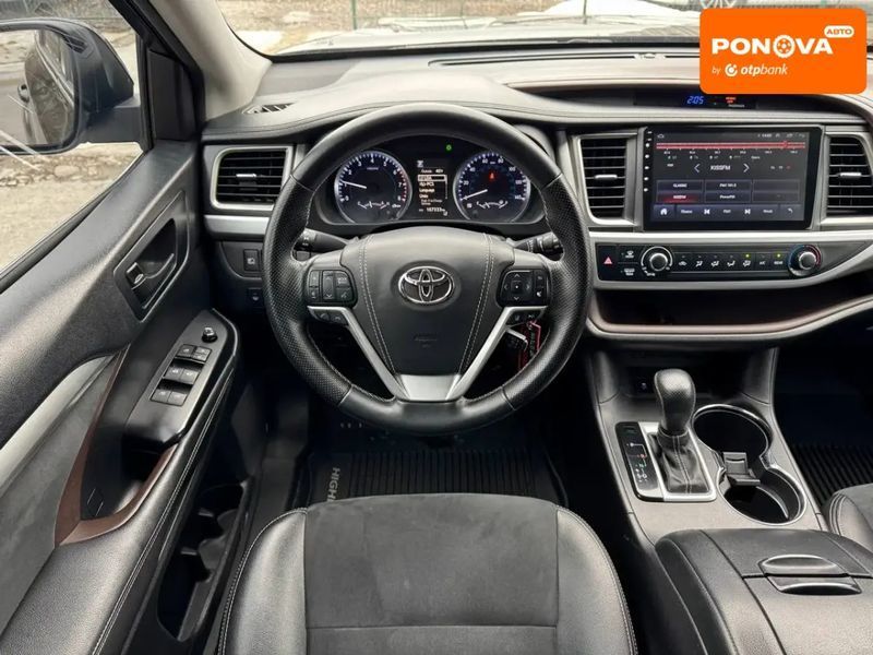 Toyota Highlander, 2016 р., Газ метан / Бензин, 167 тис. км, Позашляховик / Кросовер, Чорний, Київ AT-10411127 фото