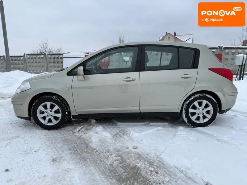 Nissan TIIDA, 2008 р., Бензин, 188 тис. км, Хетчбек, Бежевий, Вінниця AT-10408143 фото