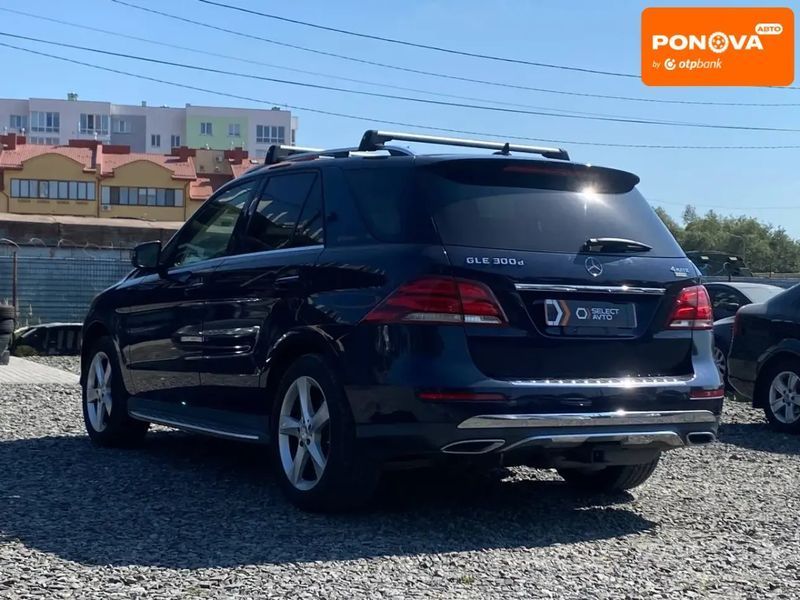 Mercedes-Benz GLE-Class, 2016 р., Дизель, 135 тис. км, Позашляховик / Кросовер, Синій, Львів AT-10401329 фото