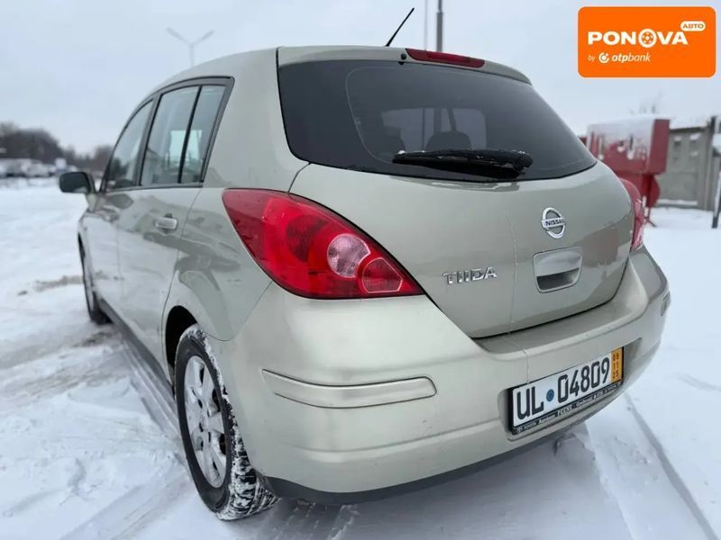 Nissan TIIDA, 2008 р., Бензин, 188 тис. км, Хетчбек, Бежевий, Вінниця AT-10408143 фото