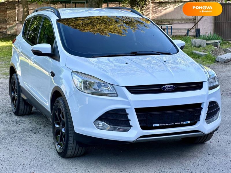 Ford Kuga, 2013, Дизель, 2 л., 104 тис. км, Позашляховик / Кросовер, Білий, Київ Cars-Pr-62852 фото